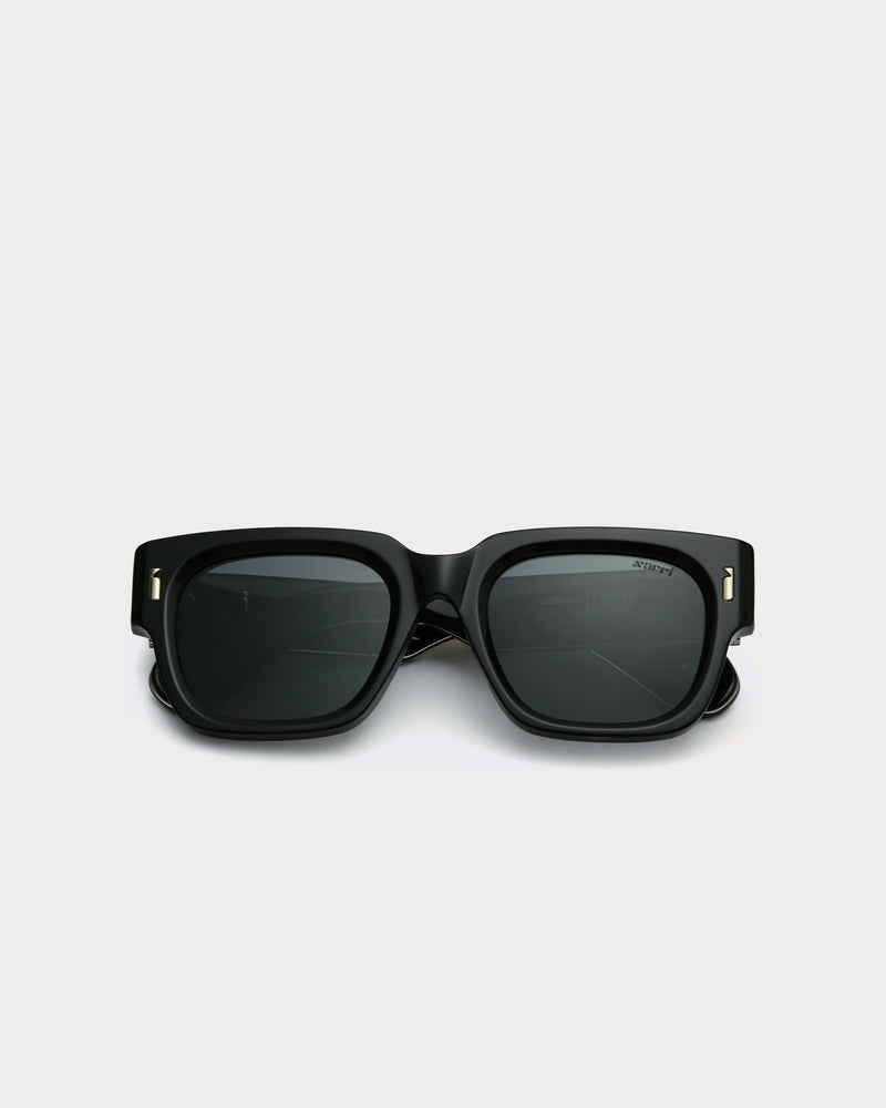 Sarri Jeddah Eclipse Black Polarised acetate sunglasses