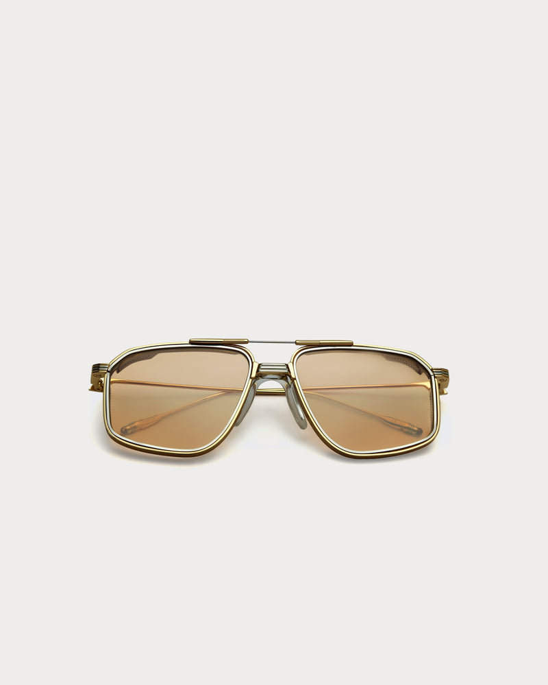 Sarri Palestine Limited Edition Gold Vintage Brown metal sunglasses