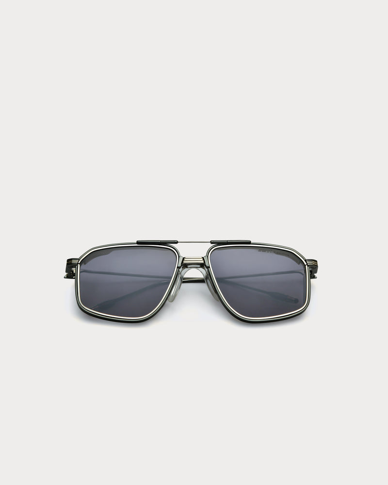 Sarri Palestine Limited Edition Silver Eclipse Black metal sunglasses